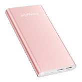 Pilot 4Gs Portable Charger 12000Mah Fast Charging Power Bank Dual 3A High-Speed Output Battery Pack Compatible With Iphone 16 15 14 13 12 11 And More(Comes With A Lightning Cable(Rose Gold)