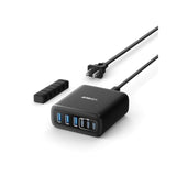 Anker Desktop Charger, Fast Charging USB C Charger, 112W Max 6-Port Charging Station, for iPhone, iPad, MacBook, Samsung and More (Cable Not Included)