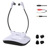 2.4G Digital TV Wireless Headphones with Spare Battery for Seniors, Dialog Clarity Wireless Headphones for TV Watching with Tone & Balance Control,