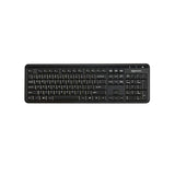 Basics Modern Wireless Keyboard With Numeric Keypad, Easy Setup, Plug-And-Play, Compact Us Layout (Qwerty), 2.4Ghz, Black