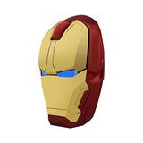 Wireless Iron Man Mouse 2.4G Optical Computer Mouse For Desktop Laptop Pc Mac (Gold)