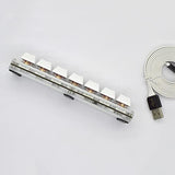 7 Keys Keyboard Usb Interface Custom Macro Mini Mechanical Keyboard For Sayobo