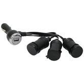 RoadPro RPPSP211USB 4-Way 12-Volt USB Access Adapter