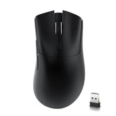 R1 Wireless Gaming Mouse,Tri-Mode Connection (2.4G/Wired/Bt5.2),55G Lightweight,18K Dpi Optical Sensor,Huyu 20 Million Key Life,Ergonomic Design,For Pc/Laptop/Win/Mac(Black)