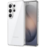 Case for Galaxy S26 Ultra, Camera Lens Full Protection, Non-Yellowing Shockproof Bumper Phone Cover, Anti-Scratch Hard PC Back (Clear)