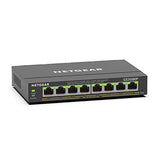 8 Port Poe Gigabit Ethernet Easy Smart Managed Essentials Switch (Gs308Ep) - With 8 X Poe+ @ 62W, Desktop Or Wall Mount