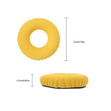 1 Pair Earpads Compatible With Sennheiser Hd25 Hd25-Ii Hd25Sp Hd25Sp-Ii Headphones Replacement Leather Soft Foam Ear Cushions Headset Repair Parts Black