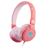 Kids Headphones, On Ear Wired Headphones For Kids, 85Db Volume Limiter, Safe F