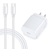 25W Super Fast Charger Block For Samsung Galaxy A16 5G/S25 Ultra/A26/A36/A35/A15/A54/S24 Fe/A14/A23/S23/A53/A13/A03S/S22/Z Flip6/Fold6,Pixel 9Pro/8A/7,Moto,6Ft Type C Android Phone Fast Charging Cable