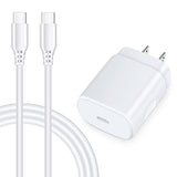 25W Super Fast Charger Block For Samsung Galaxy A16 5G/S25 Ultra/A26/A36/A35/A15/A54/S24 Fe/A14/A23/S23/A53/A13/A03S/S22/Z Flip6/Fold6,Pixel 9Pro/8A/7,Moto,6Ft Type C Android Phone Fast Charging Cable