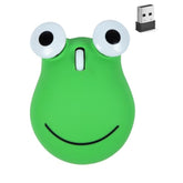 Wireless Mouse Cute Bluetooth Animal Green Frog Silent Small Middle Hands Ergonomic Portable Quiet Travel Lightweight Usb Optical Cordless Mice For Pc Laptop Computer Mac Kids Girl Boy Women Men Gift