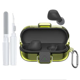 Clear Soft TPU Protective Earbuds Case with Carabiner & Cleaner Kit for Sony WF-C510