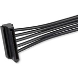 StarTech.com 15.7 in (400 mm) SATA Power Splitter Adapter Cable - M/F - 4x Ser