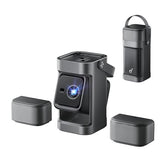 Nebula P1 Portable Gtv Projector With Detachable Speakers, 650 Ansi Lumens, 1080P, 20W Truly 2.0 Surround Sound, Dolby Audio, Built-In Gimbal, Auto Adjustment, 180" Big Screen, Carry Handle