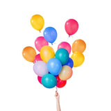 Pink Orange Balloons,Pink And Orange Balloons Confetti Latex Balloon For Party Decorations,12 Inch,Pack Of 50