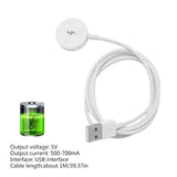 Magnetic Smart Watch Charger For 1 2 3, Fast Charging Smartwatch Charging Cable Dock,Smart Watch Charger Charging Cable Dock For 1 2 3 (White)