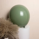 100pcs Sage Green Balloon Set in Various Sizes for Weddings, Birthdays & Baby Showers