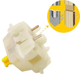 Gateron Milky Yellow Pro,5 Pin Switches Pre Lubed For Mx Mechanical Gaming Key