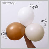 Matte White Balloon Arch Kit: 140 pc Mixed Size Party Decor
