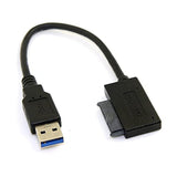 Usb 3.0 To Sata 7+6 13Pin Slimline Sata Adapter Cable 5Gbps Compatible For Lap