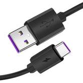 Type C Charging Cable Cord For Power Banks Compatible With Iwalk, Spigen Pocketboost, Anker, Ravpower, Bonai, Usb-C & Other Power Banks With Usb C Input Port