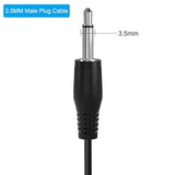 Replacement 3.5Mm Male Jack To Bare Wire Open End Ts 2 Pole Mono 1/8" 3.5Mm Jack Plug Connector Aux Audio Cable For Scanner,Speaker Pa Horns,Morse Key, Cooling Fans, Power Amp Repair