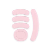 2Sets Pink Rounded Curved Edges Mouse Feet Skates Replacement For Logit G Pro Wireless Gpw Gaming Mouse