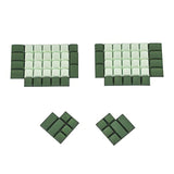 Zda Similar To Xda Keycaps Thick Pbt Matcha Blank Keycap Set For Ergo Ergodox