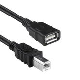 Usb A To B Adapter, Usb 2.0 A Female To Usb B Female Printer Converter (F/F, 2