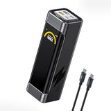 170W Laptop Power Bank 25200mAh Portable Fast Charger (90.72wh), Airline-Compliant, 100W PD 3.0 Large Battery Pack The Black Warrior for MacBook,