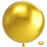 8-Pack 36" Metallic Gold Jumbo Balloons Large Chrome Party Decor