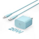 Iphone Charger 20W Pd Usb C Adapter And 6 Ft Usb C To Lightning Cable Iphone Fast Charger Compatible With Iphone 14 13 12 11 X 8 7 More