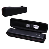 Ltgem Portable Printer Case Compatible With Polono D810 Thermal Printer Wireless For Travel, Black, L 12.5" W 3.4" H 3.0"