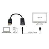 Cy Displayport To Hdmi Adapter,Dp Displayport Male To Hdmi 1.4 Female Display