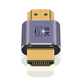 8K Hdmi Extender, Hdmi 2.1 90 Degree Adapter, Right Angle Hdmi Extension Adapt