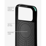 For Iphone 17 Pro Max Case, Compatible With Magsafe - Limitless - Protective Carbon Fibre Cover For Iphone 17 Pro Max - Shockproof, Full Camera Protection, Anti-Scratch Back, Black
