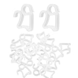 200 Pcs Gutter Hooks For Hanging Outdoor Lights, Gutter Light Clips For Christmas Halloween