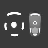 2 Sets Fast 5.1 Rounded Curved Edges Mouse Feet Skates For Logitech G Pro Superlight Wireless Gaming Mouse Feet Replacement (0.8Mm,Smooth,Ptfe) Pro Performance Upgrade