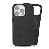 Compatible With Iphone 14 Pro Leather Case - Slim Fit-Precision Crafted Premium Phone Cover - Anti Slip - Protects Your Phone With Anti Scratch Microfiber Lining - Black