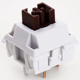 Ws Brown Mechanical Keyboard Switches, 5 Pin Pre Lubed Tactile Switches For Mechanical Gaming Keyboard (35Pcs)