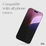 Case-Mate iPhone 16 Pro Max Screen Protector - Anti-Scratch Tempered Glass with Shatter Protection - Durable 9H Glass with Touch Sensitivity, Ultra High Clarity, Case Friendly, Easy to Apply - Clear