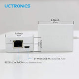Upgraded Ethernet And Power For Raspberry Pi Zero, Micro Usb To Ethernet/Poe A