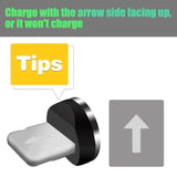 Magnetic Charging Tips For Iproducts 12Pcs, 1 Pin Magnetic Charger Tips, Come With A Removal Tool