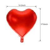 20 + 2 I Love You Balloons Helium Supported for Valentine's Day, Weddings & Birthdays