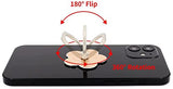 Cell Phone Ring Holder Flower,Fwaytech 360 Rotate Metal Finger Ring Socket Grip Kickstand For Smartphones,4Pack (Flower4)