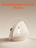 Ergonomic Vertical Wireless Mouse For Small Hands,2.4Ghz / Bt Optical Vertical Mice With Ergo Design For Comfort And Reduced Wrist Strain,3 Multi-Device Connectivity For Computer/Pc/Laptop