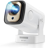 Upgraded Hy300Pro Mini Portable Projector Projector Support 4K 1080P With Dual-Band Wifi6 5G Wireless 5.2 Bluetooth Android 13,270° Rotatable, Auto Keystone Correction,35"-130" Screen Video Projector