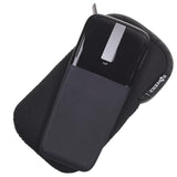 Cosmos Black Neoprene Zipper Carrying Protection Sleeve Case Pouch Cover Compatible with Microsoft Arc Touch Mouse (Black)