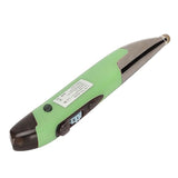 Wireless Pocket Pen Mouse, Lychee Ergonomic 2-In-1 Adjustable Handwriting Mouse With Function, 800/1200/1600 Dpi, For Pc Laptop (Green)