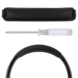 Qc45 Replacement Headband Pad Kit, Protein Leather Headband Pad Compatible With Bose Quietcomfort 45 Qc35 Quietcomfort Se (Qc Se) Headphones Replacement Pad Repair Part?Black?